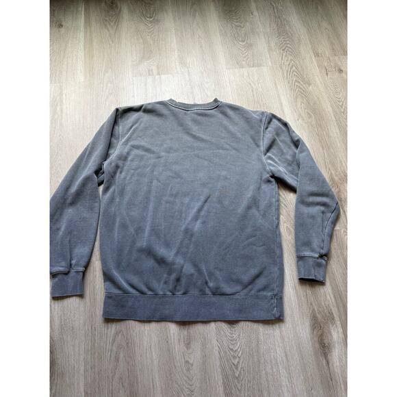 BOLD Gray Sweatshirt Crewneck, Men's size Large, Embroidered - Picture 5 of 5